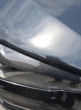 VR Aero Carbon Fiber Front Headlight Eyebrow Eyelid for BMW M5 5 Series G30/G31 Base/M Sport Sedan Wagon 2017-2020                                     - VR-G30G31F90-EYEL - Image 16