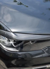 VR Aero Carbon Fiber Front Headlight Eyebrow Eyelid for BMW M5 5 Series G30/G31 Base/M Sport Sedan Wagon 2017-2020                                     - VR-G30G31F90-EYEL - Image 12