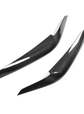 VR Aero Carbon Fiber Front Headlight Eyebrow Eyelid for BMW M5 5 Series G30/G31 Base/M Sport Sedan Wagon 2017-2020                                     - VR-G30G31F90-EYEL - Image 4