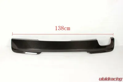 VR Aero Carbon Fiber Rear Diffuser V1 BMW 5 Series F10 M-Tech - VR-F10MT-614