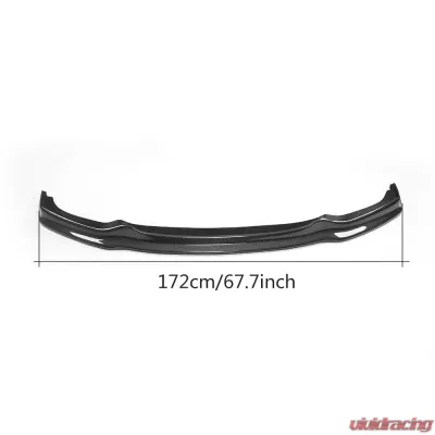 VR Aero Carbon Fiber Front Lip Spoiler V3 BMW 5 Series F10 M-Tech - VR-F10MT-602