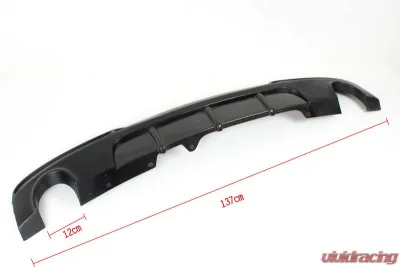 VR Aero Carbon Fiber Rear Diffuser BMW 5 Series F10 M-Tech - VR-F10MT-612