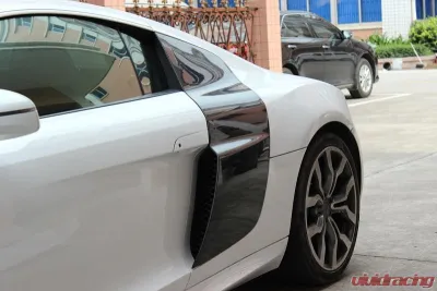 VR Aero Carbon Fiber Door Fender Side Blades Audi R8 V8 V10 2008-2015 - VR-R8-630