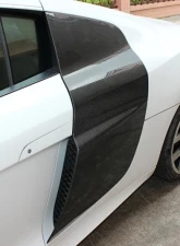 VR Aero Carbon Fiber Door Fender Side Blades Audi R8 V8 V10 2008-2015                                     - VR-R8-630 - Image 13