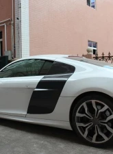 VR Aero Carbon Fiber Door Fender Side Blades Audi R8 V8 V10 2008-2015                                     - VR-R8-630 - Image 10