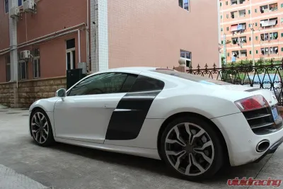 VR Aero Carbon Fiber Door Fender Side Blades Audi R8 V8 V10 2008-2015 - VR-R8-630
