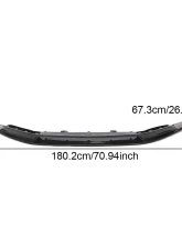 VR Aero Carbon Fiber Front Lip Spoiler V1 Audi R8 2016-2018                                     - VR-R8-600 - Image 14