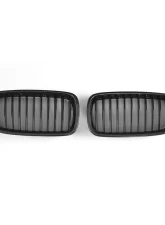 VR Aero Carbon Fiber+ABS Front Grill V2 BMW 5 Series  F10 | F18                                     - VR-F10F18-GRILL-1 - Image 16