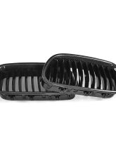 VR Aero Carbon Fiber+ABS Front Grill V2 BMW 5 Series  F10 | F18                                     - VR-F10F18-GRILL-1 - Image 11