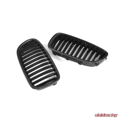 VR Aero Carbon Fiber+ABS Front Grill V2 BMW 5 Series  F10 | F18 - VR-F10F18-GRILL-1