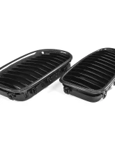 VR Aero Carbon Fiber+ABS Front Grill V2 BMW 5 Series  F10 | F18                                     - VR-F10F18-GRILL-1 - Image 13