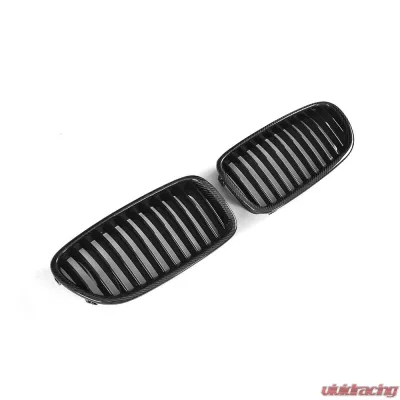 VR Aero Carbon Fiber+ABS Front Grill V2 BMW 5 Series  F10 | F18 - VR-F10F18-GRILL-1