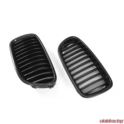 VR Aero Carbon Fiber+ABS Front Grill V2 BMW 5 Series  F10 | F18 - VR-F10F18-GRILL-1