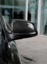 VR Aero Carbon Fiber Side Mirror Cover BMW 5 Series F10 | M-Tech                                     - VR-F10MT-605 - Image 6