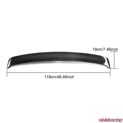 VR Aero Carbon Fiber Roof Spoiler BMW 5 Series F10 | M5 | M-Tech - VR-F10M5MT-625