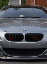 VR Aero Carbon Fiber Front Lip Spoiler BMW 6 Series E63 E64 M6 Coupe Convertible 2-Door 2006-2010                                     - VR-M6-601 - Image 5