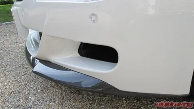 VR Aero Carbon Fiber Front Lip Spoiler BMW 6 Series E63 E64 M6 Coupe Convertible 2-Door 2006-2010 - VR-M6-601