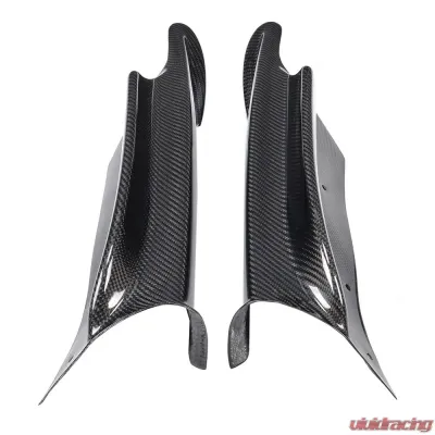 VR Aero Carbon Fiber Front Splitter V1 BMW 3 Series E90 M-Tech - VR-E90-MT-600