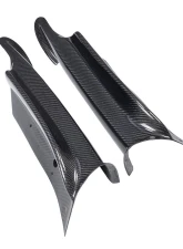VR Aero Carbon Fiber Front Splitter V1 BMW 3 Series E90 M-Tech                                     - VR-E90-MT-600 - Image 3
