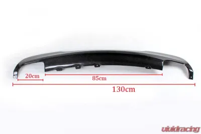VR Aero Carbon Fiber Rear Diffuser V2 BMW 3 Series E90 M-Tech - VR-E90MT-611