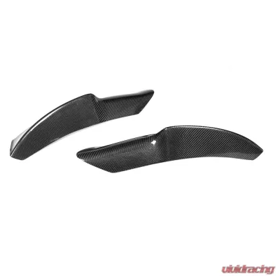 VR Aero Carbon Fiber Front Splitter V2 BMW 3 Series E90 M-Tech - VR-E90-MT-601