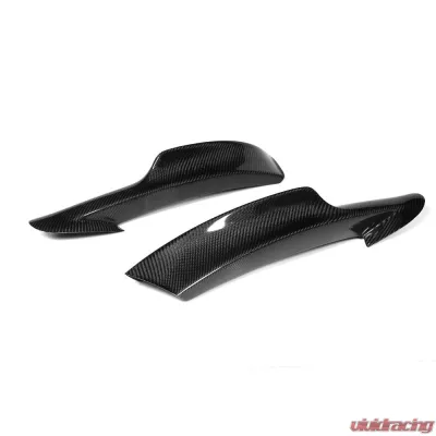 VR Aero Carbon Fiber Front Splitter V2 BMW 3 Series E90 M-Tech - VR-E90-MT-601
