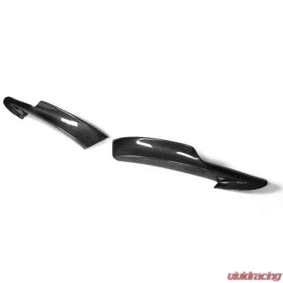 VR Aero Carbon Fiber Front Splitter V2 BMW 3 Series E90 M-Tech - VR-E90-MT-601