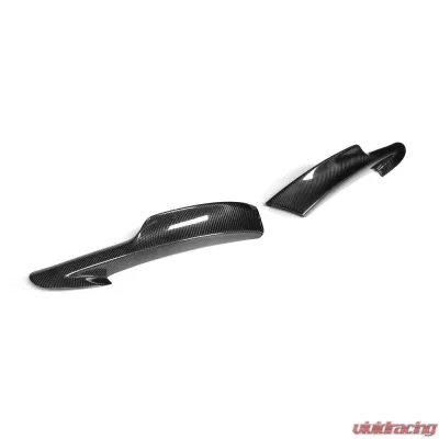 VR Aero Carbon Fiber Front Splitter V2 BMW 3 Series E90 M-Tech - VR-E90-MT-601