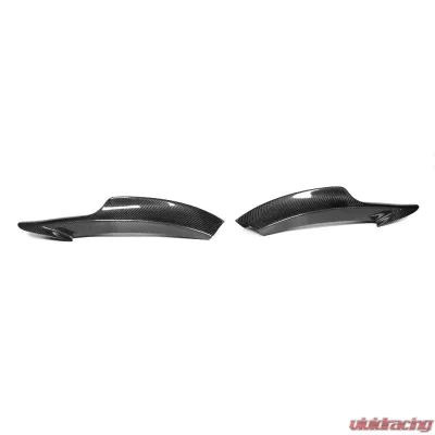 VR Aero Carbon Fiber Front Splitter V2 BMW 3 Series E90 M-Tech - VR-E90-MT-601