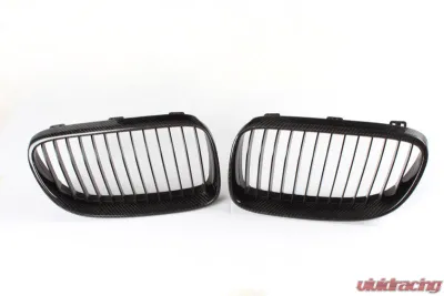 VR Aero Carbon Fiber+ABS Grill BMW 3 Series E92 LCI - VR-E92LC-GRILL