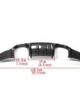 VR Aero Carbon Fiber Rear Diffuser V1 BMW 3 Series E92 M3                                     - VR-E92M3-610 - Image 11