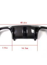 VR Aero Carbon Fiber Rear Diffuser V3 BMW 3 Series E92 M3                                     - VR-E92M3-613 - Image 4