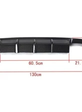 VR Aero Carbon Fiber Rear Diffuser Spoiler BMW 3 Series E92 | E93 M Sport 2-Door 2007-2012                                     - VR-E92E93MS-610 - Image 12