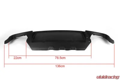 VR Aero FRP Rear Diffuser BMW 5 Series F10 M5 - VR-F10M5-612