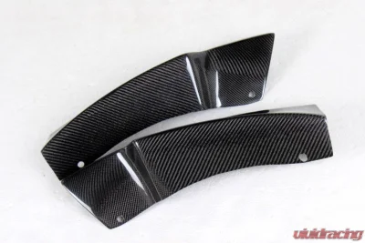 VR Aero Carbon Fiber Front Bumper Splitter BMW 3 Series F30 M-Tech - VR-F30MT-603