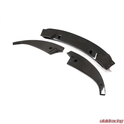 VR Aero Carbon Fiber Front Lip Spoiler V4 BMW M6 F06 | F12 | F13 2013-2018 - VR-M6-605