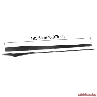 VR Aero Carbon Fiber Side Skirts BMW M2 F87 2016-2020 - VR-M2-630
