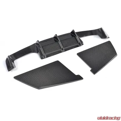 VR Aero Carbon Fiber Rear Diffuser V2 BMW 2 Series | M2 F87 - VR-F87M2-611