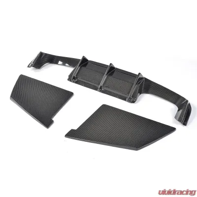 VR Aero Carbon Fiber Rear Diffuser V2 BMW 2 Series | M2 F87 - VR-F87M2-611