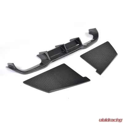 VR Aero Carbon Fiber Rear Diffuser V2 BMW 2 Series | M2 F87 - VR-F87M2-611