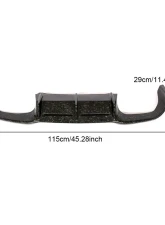 VR Aero Carbon Fiber Rear Diffuser V1 BMW M2 F87 2016-2020                                     - VR-M2F87-610 - Image 18