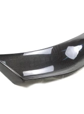 VR Aero Carbon Fiber Rear GT Style Wing Spoiler Porsche 981 Cayman GT4 Coupe 2015-2019                                     - VR-981CAYGT4-611 - Image 2