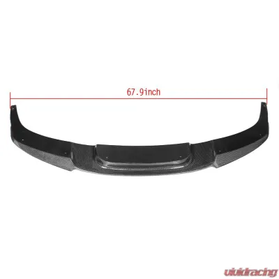 VR Aero Carbon Fiber Front Lip BMW 6 Series F06 F12 F13 M Sport 2-Door 4-Door 2013-2018 - VR-F06F12F13-600