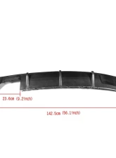 VR Aero Carbon Fiber Rear Diffuser Audi A3 Base Sedan 2014-2016                                     - VR-A3-639 - Image 14