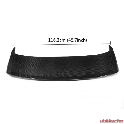 VR Aero Carbon Fiber Roof Spoiler Audi A3 Base Hatchback 5-Door 2014-2019 - VR-A3-656