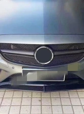 VR Aero Carbon Fiber Front Lip Spoiler V3 Mercedes C Class W205 C205 A205 Sport C43 AMG Coupe 2015-2019                                     - VR-C43-600 - Image 5