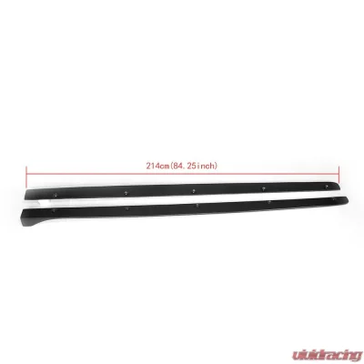 VR Aero Carbon Fiber Front Side Skirts Mercedes W205 Sport 2015-2023 - VR-W205-630