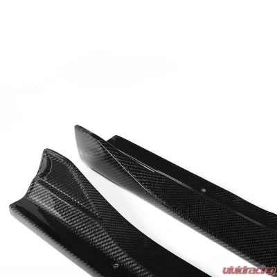 VR Aero Carbon Fiber Front Side Skirts Mercedes W205 Sport 2015-2023 - VR-W205-630