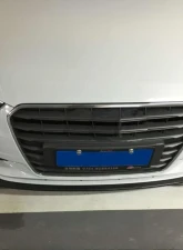 VR Aero Carbon Fiber Front Lip Spoiler Audi A3 Base Sedan 2014-2016                                     - VR-A3-669 - Image 10