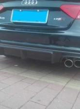 VR Aero Carbon Fiber Rear Diffuser Facelift Rear Bumper Audi S5 | A5 | B8.5 Sline 2012-2016                                     - VR-A5S5-672 - Image 13